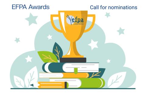 EFPA awards call for nominations