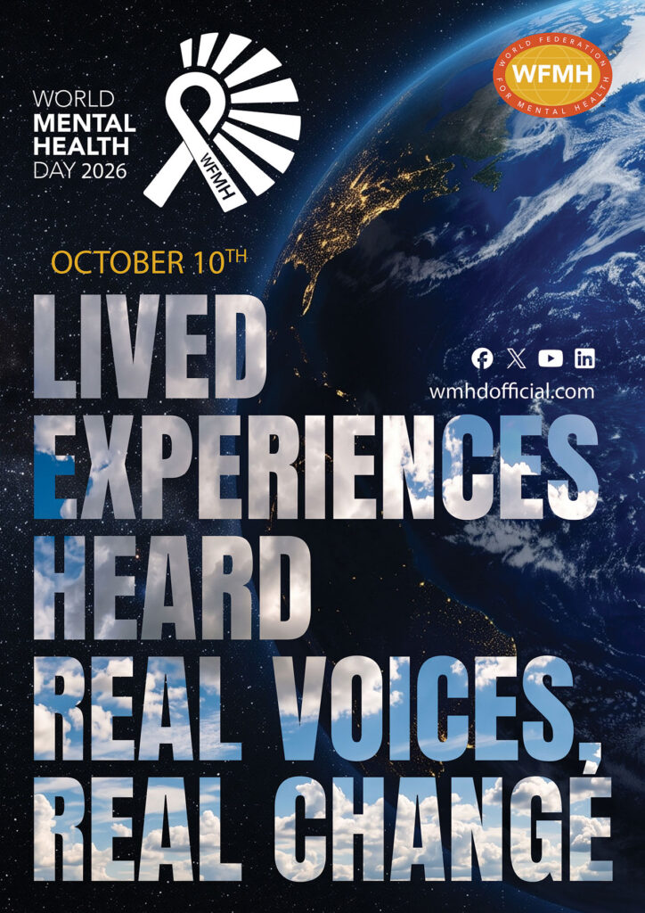 WMHD2026_Poster : Lived Experiences, heard real voices, real change